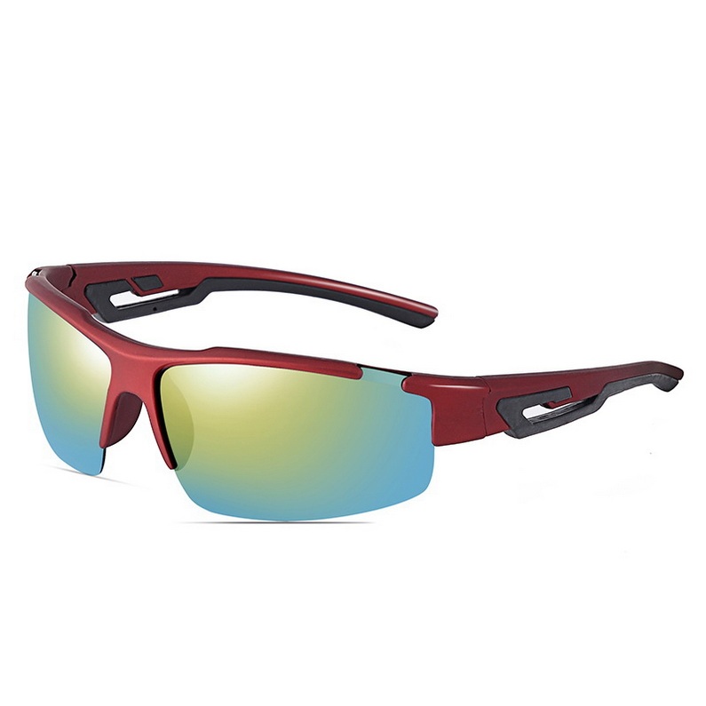 Square wholesale sun shade glasses outdoor beach sport cycling mens sunglasses sports