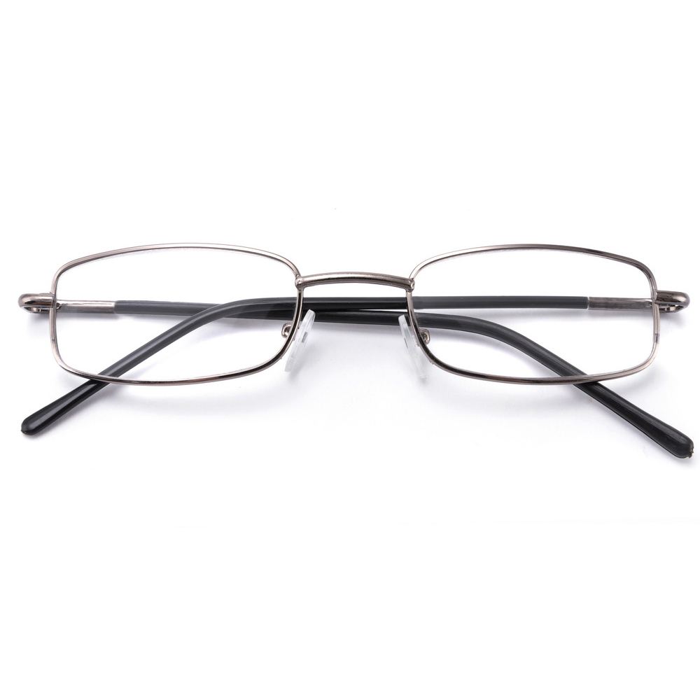 Custom logo trendy cheap price male and female stainless optical frame reading glasses