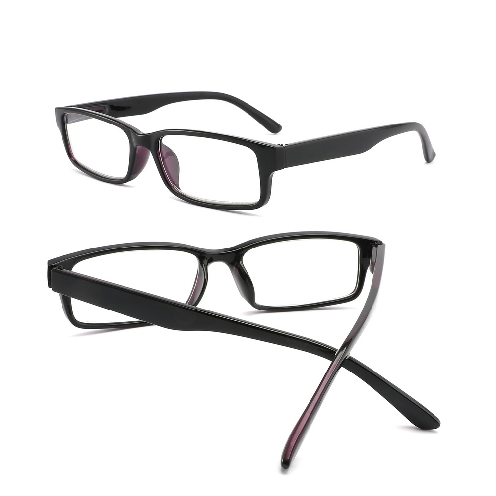 Hot selling vintage cheap plastic adjustable reading glasses with spring hinge
