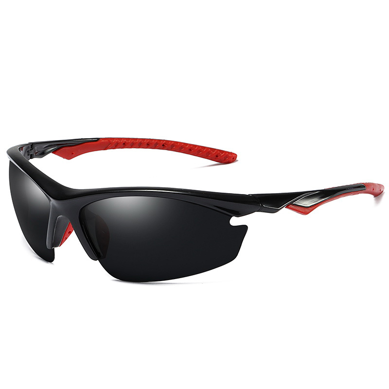 Hot selling outdoor cycling men sunglasses polarized UV400 anti-glare windproof driving sunglasses