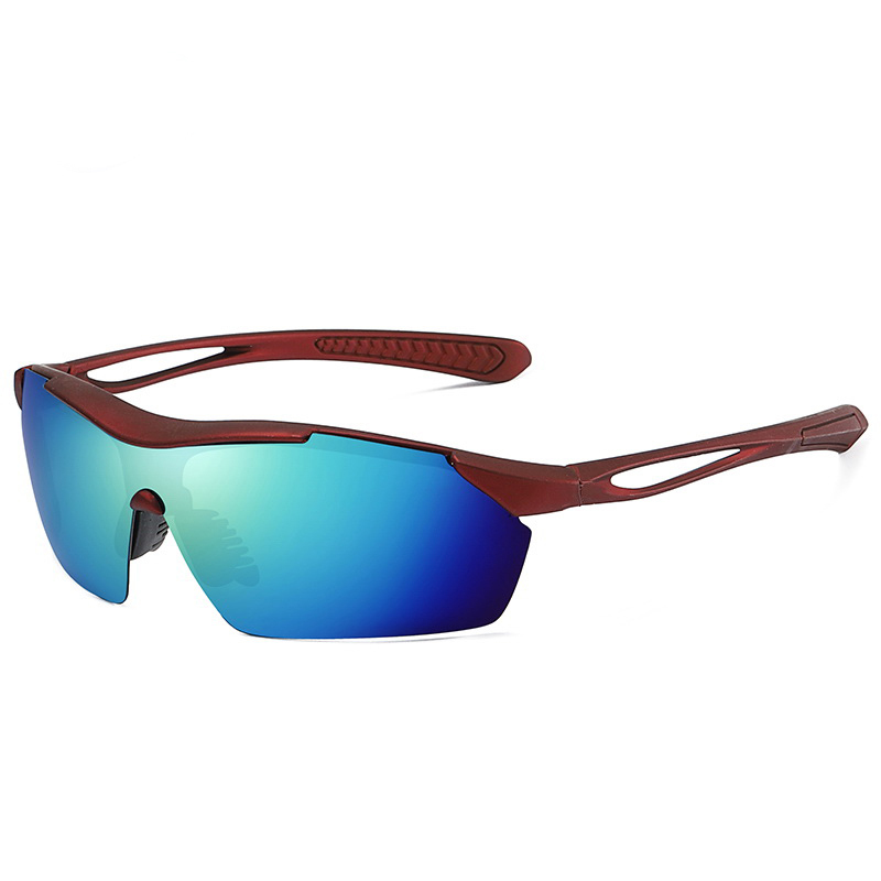 Male and female custom logo and color outdoor sport bicycle sport sunglasses men