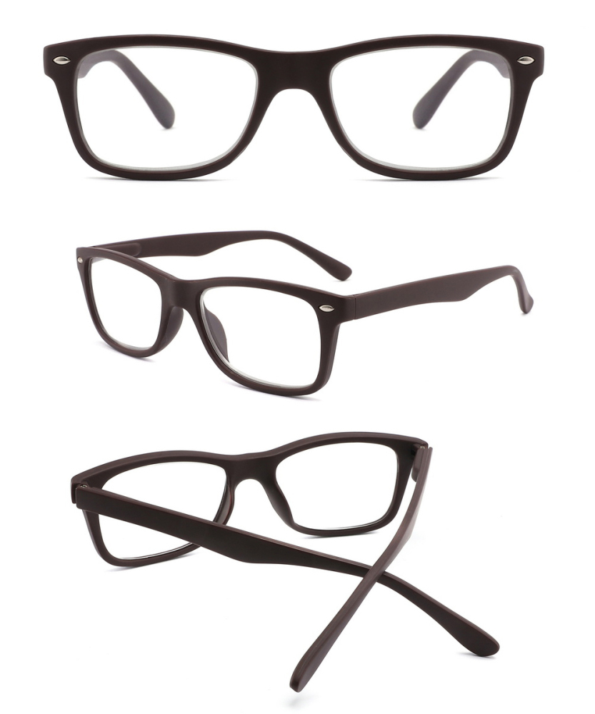 2022 Frame Adjustable Fashion Plastic Magnifying Eyeglasses PC Reading Eyewear