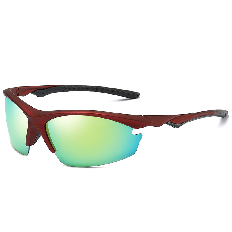 Hot selling outdoor cycling men sunglasses polarized UV400 anti-glare windproof driving sunglasses