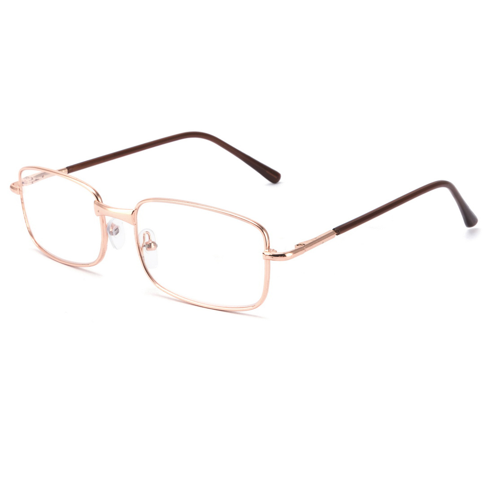 Designer women men custom logo fashion cat eye stainless frame  reading glasses