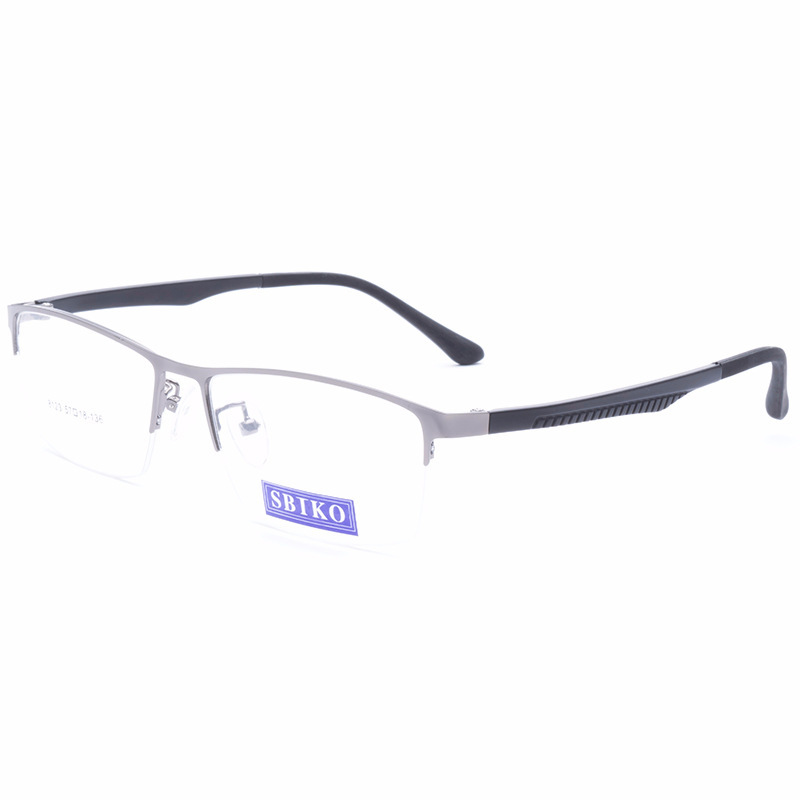 Ultra slim rectangle eye frames prescription mens optical glasses frames