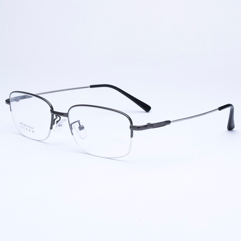 Cheap good quality marco de los lentes spectacle frames women sliver optical frame glasses