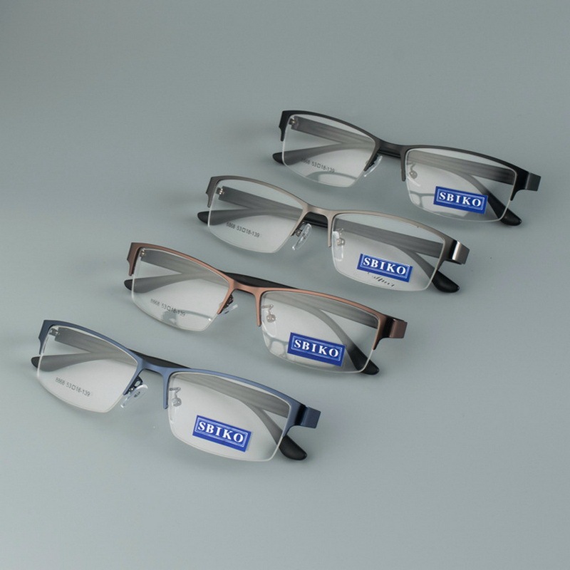 New arrivals wholesale cheap high quality hot sale metal front TR90 temple optical frames