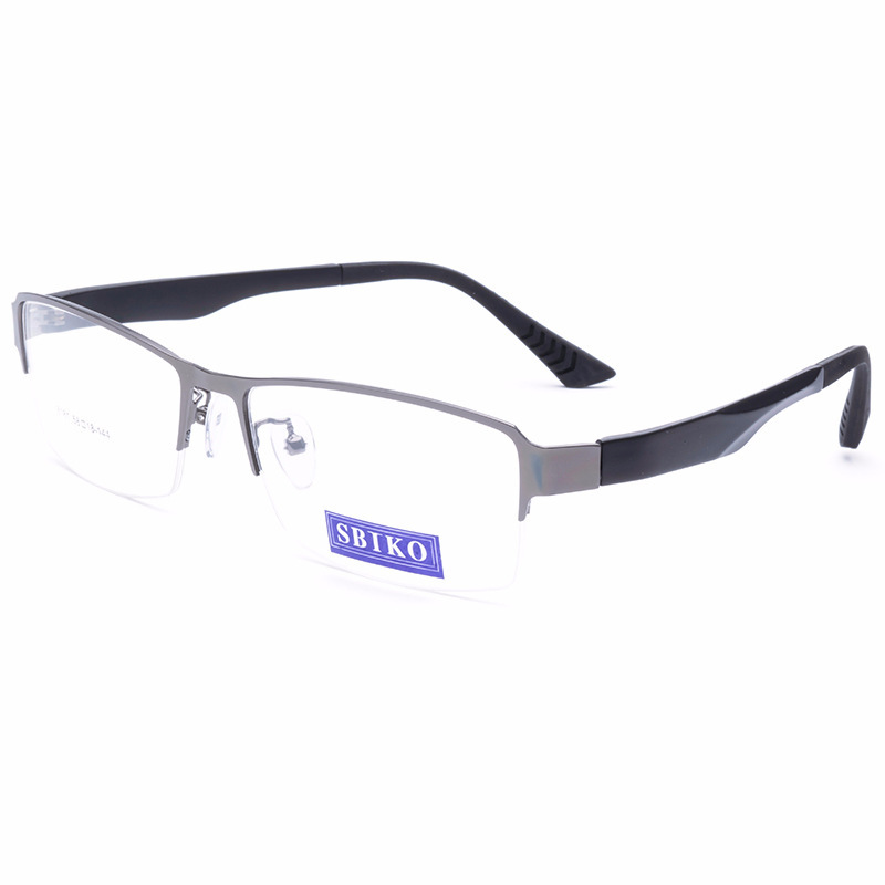 China high quality wholesale marco de los lentes half frame glasses optical eyeglasses frame