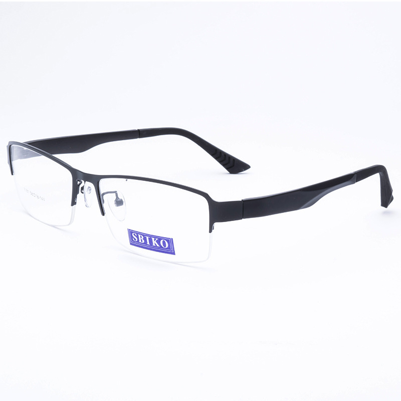 China high quality wholesale marco de los lentes half frame glasses optical eyeglasses frame