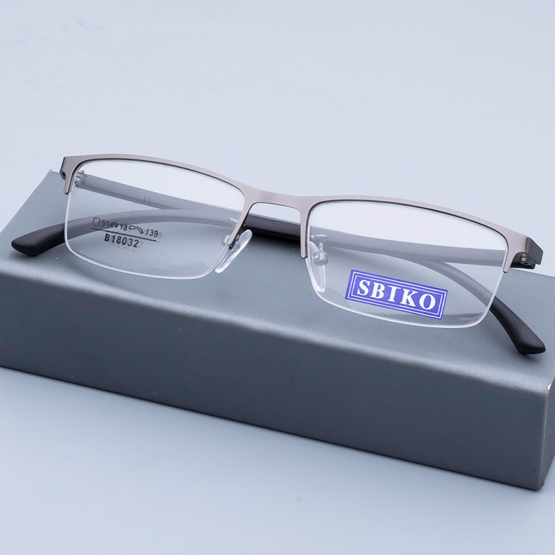 Thin metal front TR90 marco de los lentes eye glass frames optical glasses for men