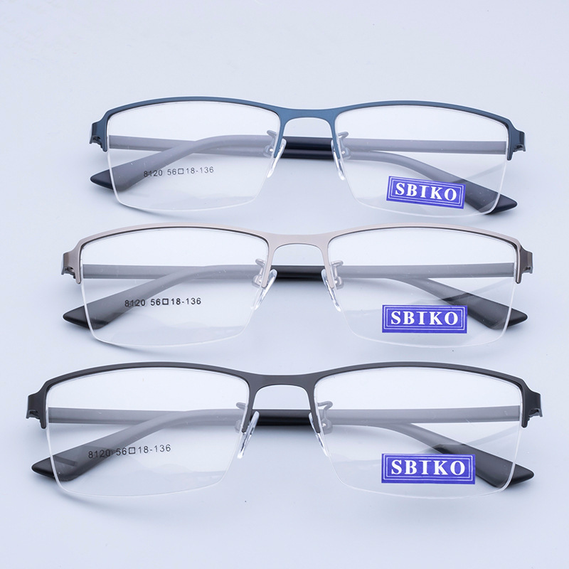 Attractive price new style wholesale top quality marco de los lentes women half frame optical frames