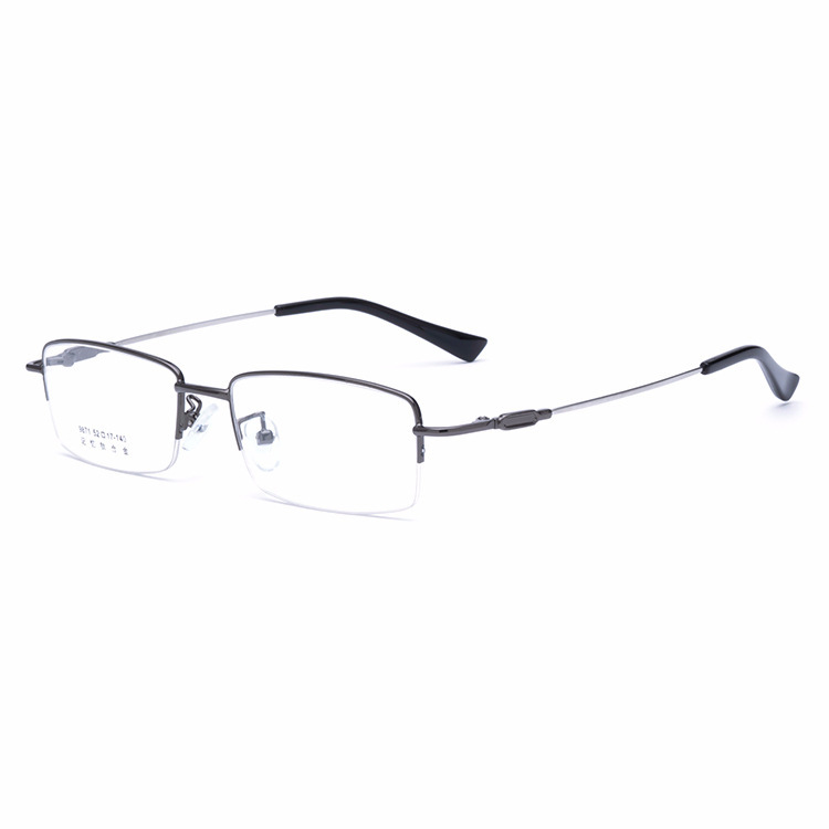 Small size memory metal spectacle frames means reading glasses optical frame in stock