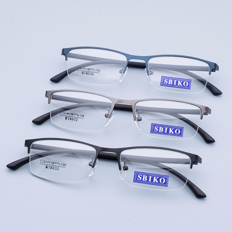Thin metal front TR90 marco de los lentes eye glass frames optical glasses for men