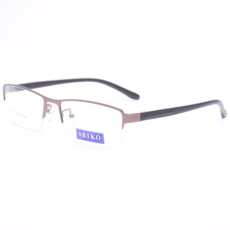 Top quality new design fashion  rectangle metal front TR90 temple optical frames