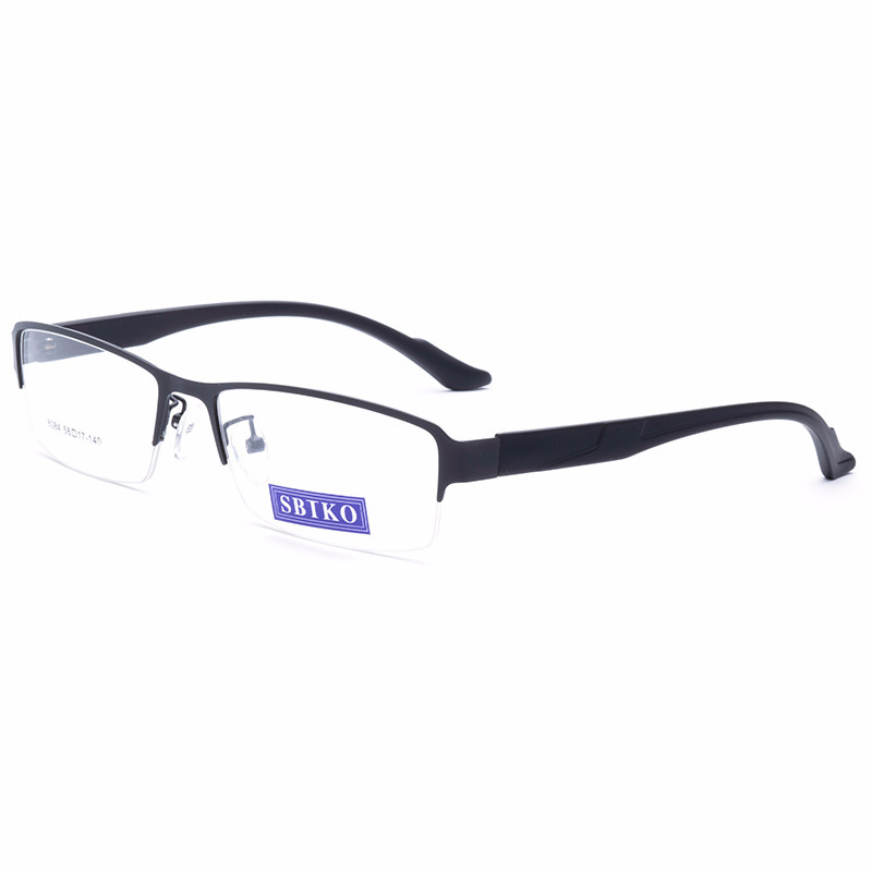 Male and female spectacles fashion marco de los lentes half frame optical frame