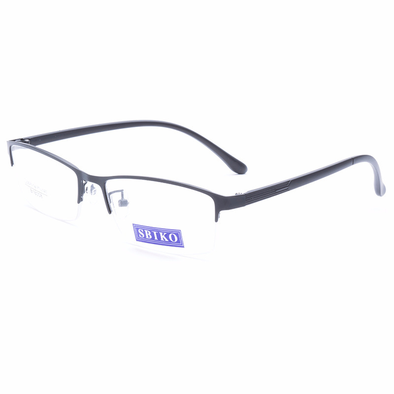 Professional design metal and TR90 half optical frame rimless glasses for business men