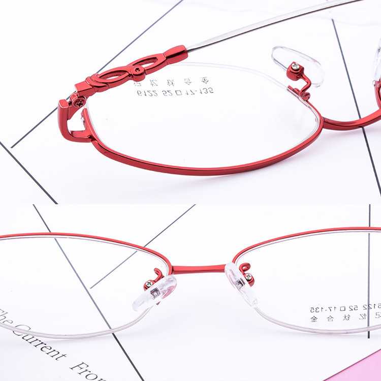 Slim small size rectangle women men  metal rxable marco de los lentes optical frames glasses