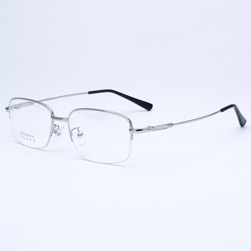 Cheap good quality marco de los lentes spectacle frames women sliver optical frame glasses