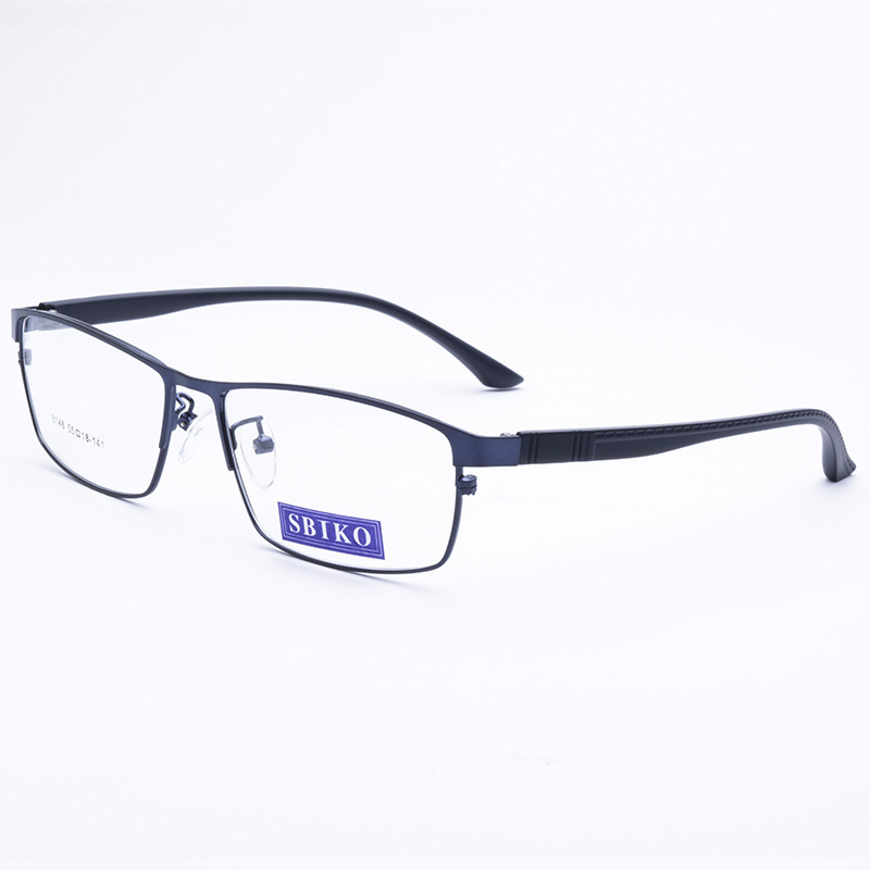 Unbreakable wholesale hot selling  marco de los lentes metal front TR90 optical frames eyeglasses