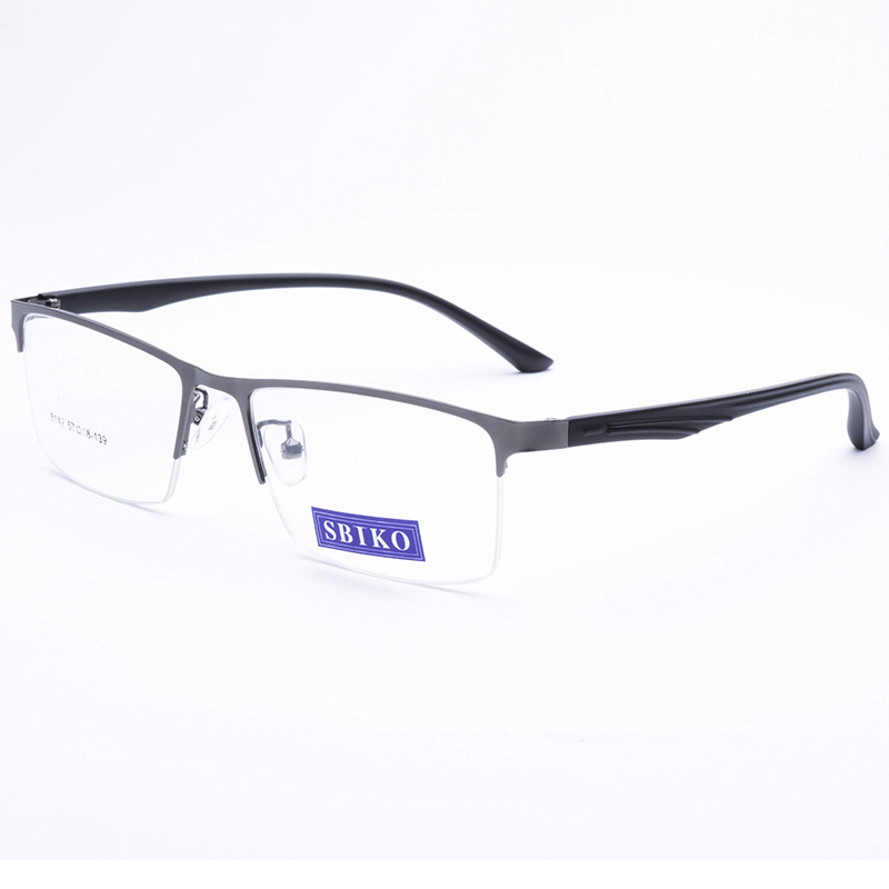 Newest stylish fashion vintage eyeglasses metal optical frame fashion half frame eyewear frame