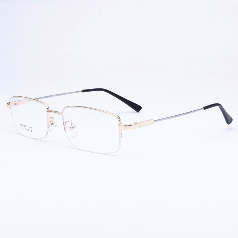 Comfortable fashion marco de los lentes glasses frames optical memory metal designer