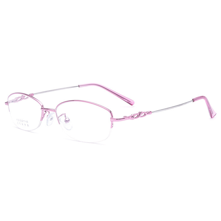 Slim small size rectangle women men  metal rxable marco de los lentes optical frames glasses