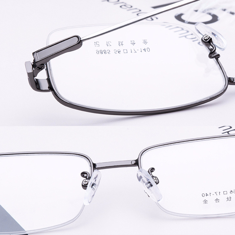 Comfortable fashion marco de los lentes glasses frames optical memory metal designer