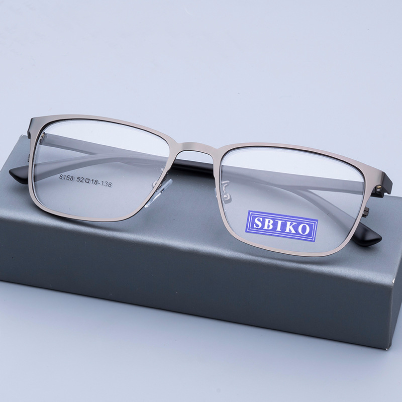 In stock women latest design fashion small rectangle fashionable optical eyeglasses frames