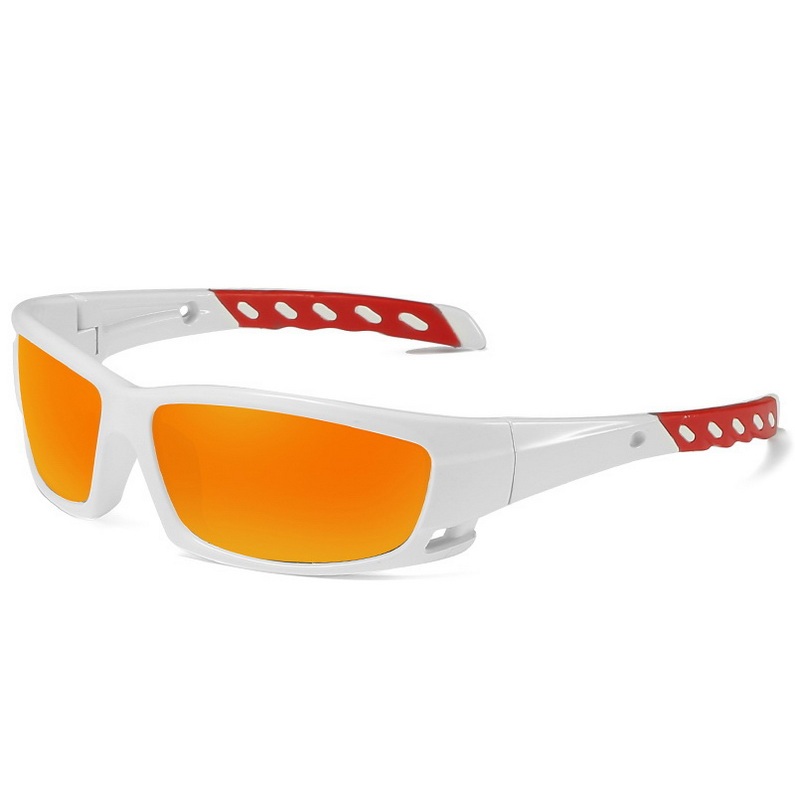 Fashionable new european and american outdoor safety plastic optical frame sports sunglasses