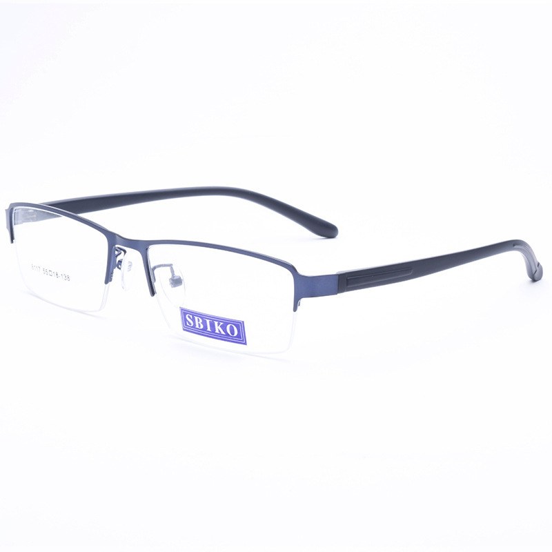 Top quality new design fashion  rectangle metal front TR90 temple optical frames