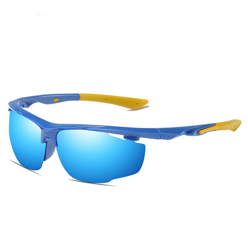Male and female fashion best price cycling sports eyewear black frame sunglasses