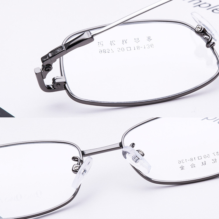 Light weight ultralight fashionable slim frame business eyeglasses mens optical frames