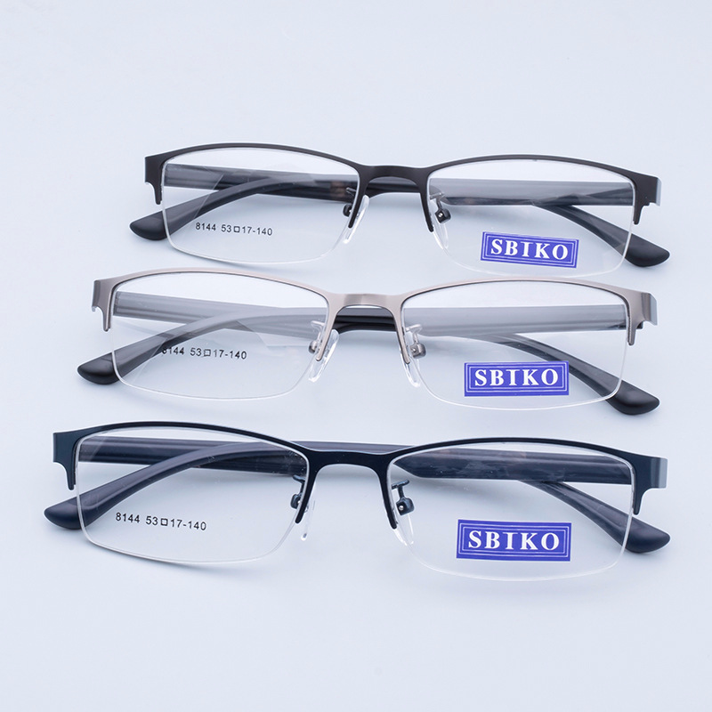 OEM top sale marco de los lentes eyeglasses 2022 metal front TR90 optical frames eyeglasses