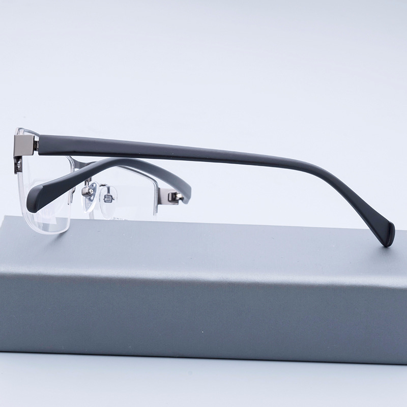 Latest design fashionable new arrivals eyewear metal front TR90 temple optical frames