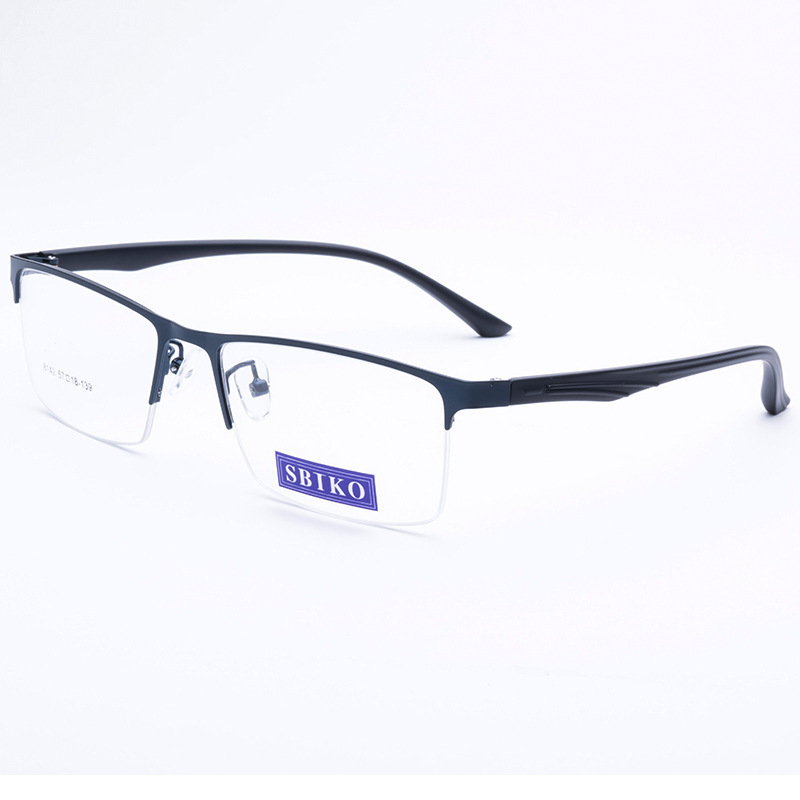 Newest stylish fashion vintage eyeglasses metal optical frame fashion half frame eyewear frame