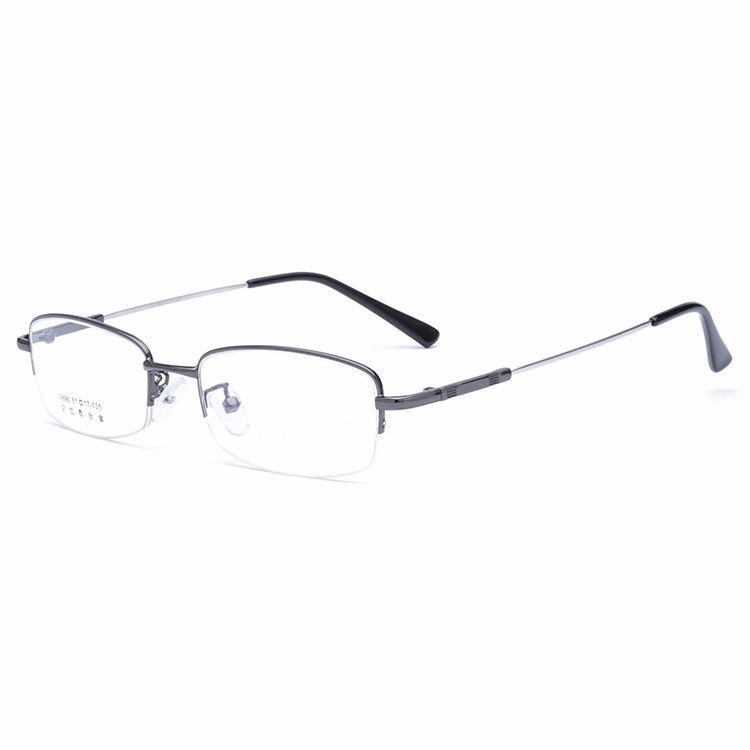 Glasses gold silver black metal marco de los lentes memory metal temple optical frame