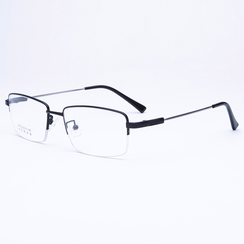 Eyeglasses memory metal optical frames optical frames with different clip colours