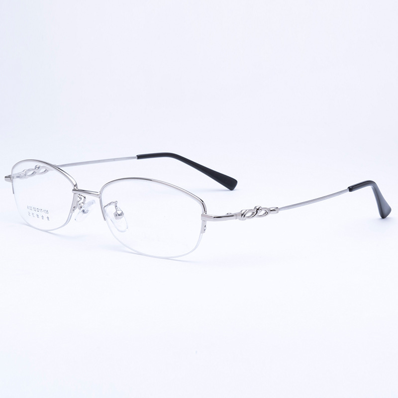 Slim small size rectangle women men  metal rxable marco de los lentes optical frames glasses