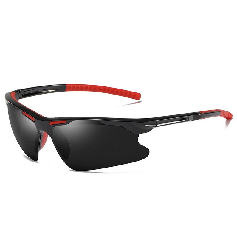 Unbreakable plastic frame sports sun glasses outdoor bicycle sport sunglasses men