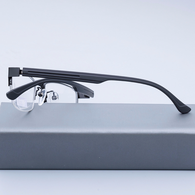 OEM top sale marco de los lentes eyeglasses 2022 metal front TR90 optical frames eyeglasses