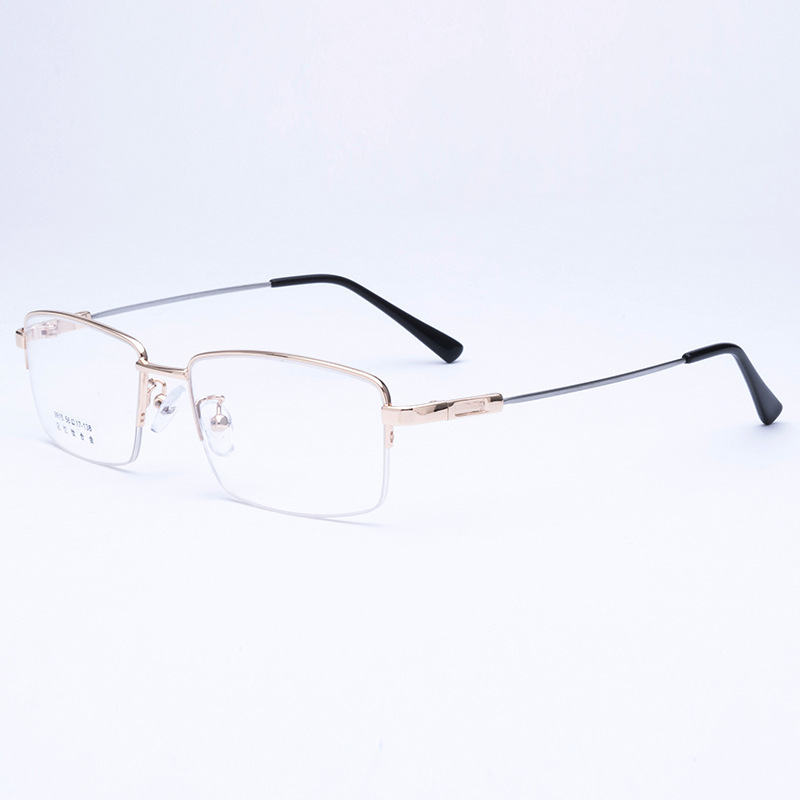 Eyeglasses memory metal optical frames optical frames with different clip colours