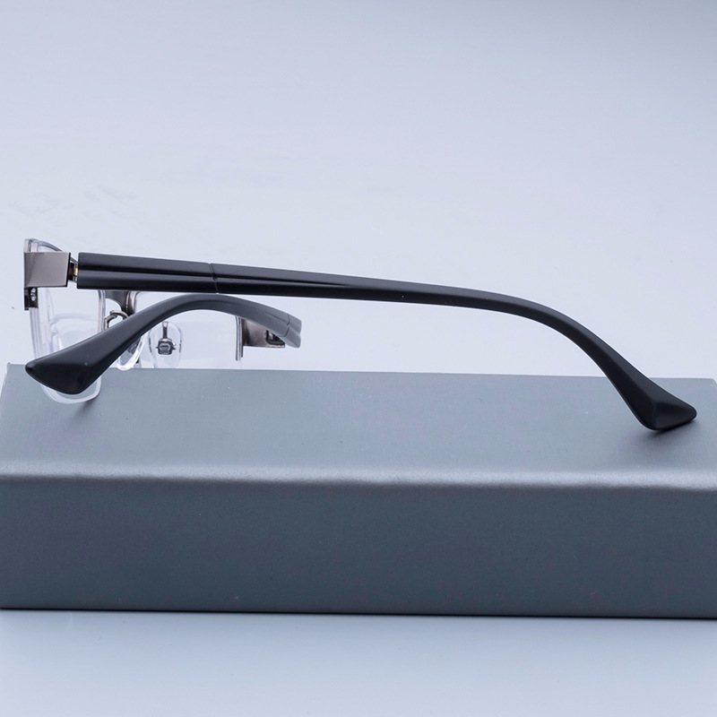 Vintage metal eyeglasses frame tr90 eyewear optical eye glasses frames spectacle