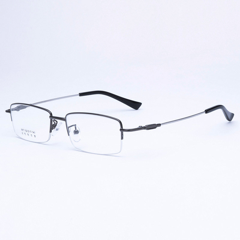 Small size memory metal spectacle frames means reading glasses optical frame in stock