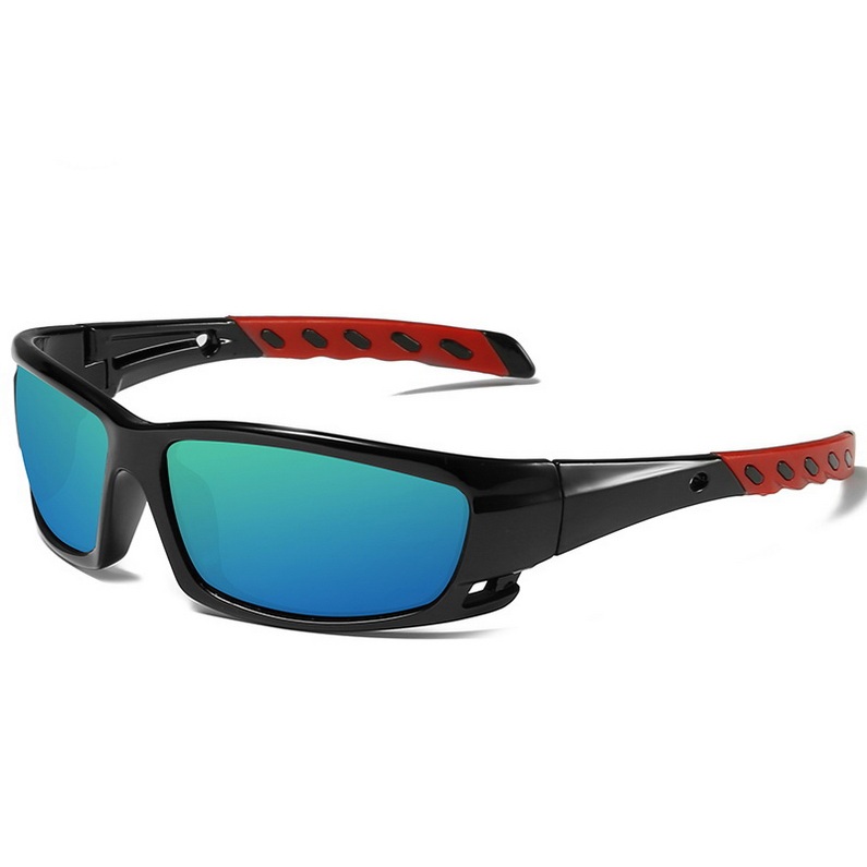 Fashionable new european and american outdoor safety plastic optical frame sports sunglasses