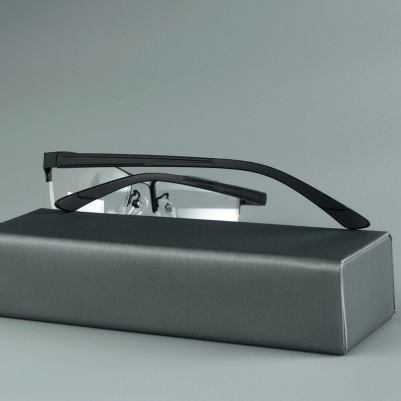 Rimless half frame 2022 new arrivals hot selling popular frames glasses optical eyewear for male