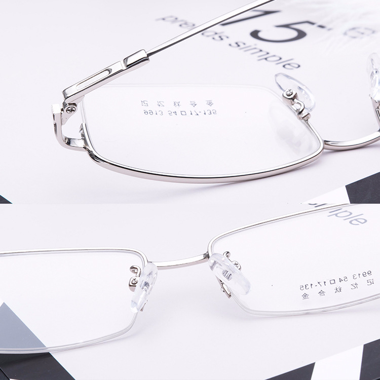 Metal temple optical metal prescription frames glasses women eyeglasses eyeglass frames