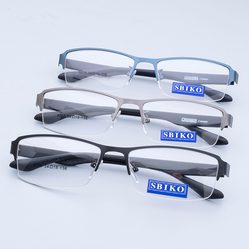 In stock Italy designer vintage marco de los lentes metal and TR90 optical frames