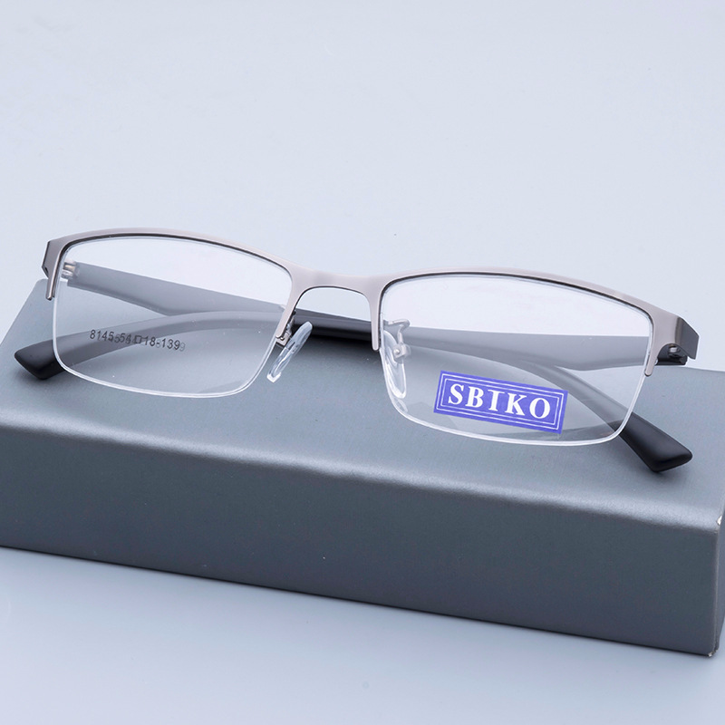 Women unisex new products mini small rectangle metal and TR90 eyeglass frame optical