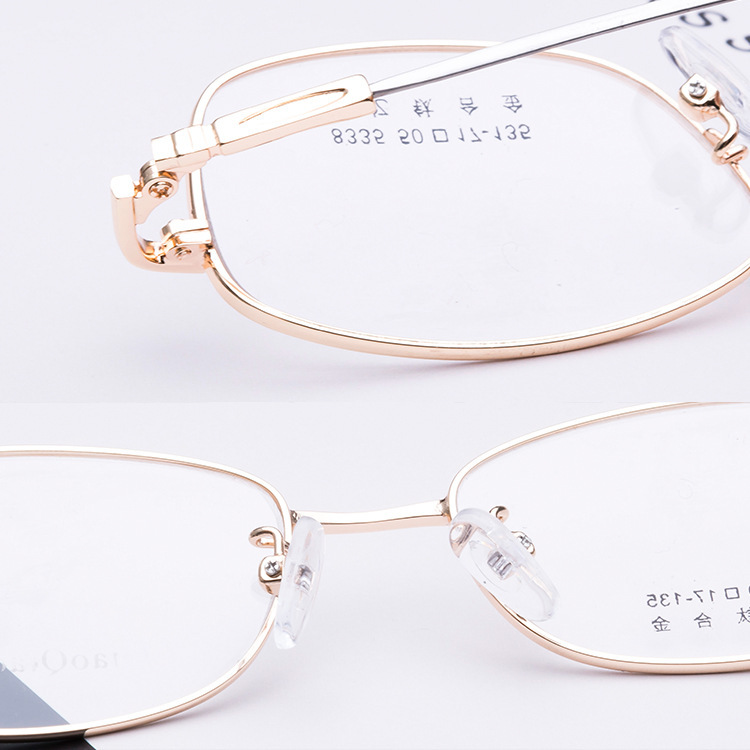 New arrivals hot sale fashion women men marco de los lentes memory metal optical frame