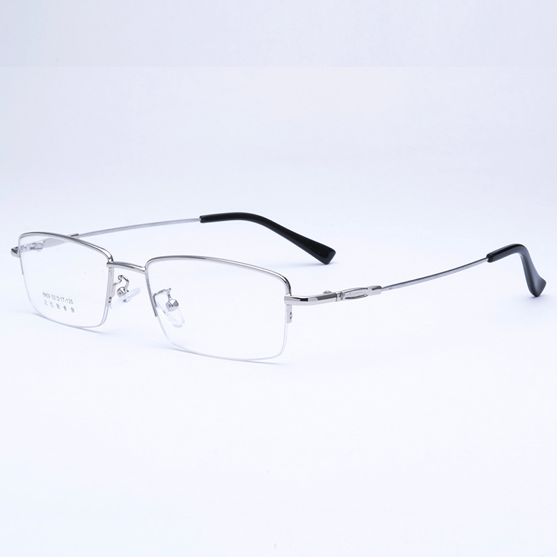 Retro rectangle optical frames memory metal eyeglasses metal frame glasses eye wear